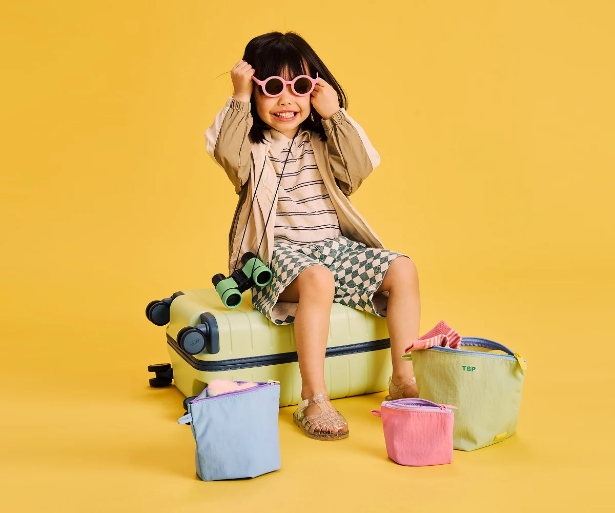 Kids Pouch Set in Garden Mix