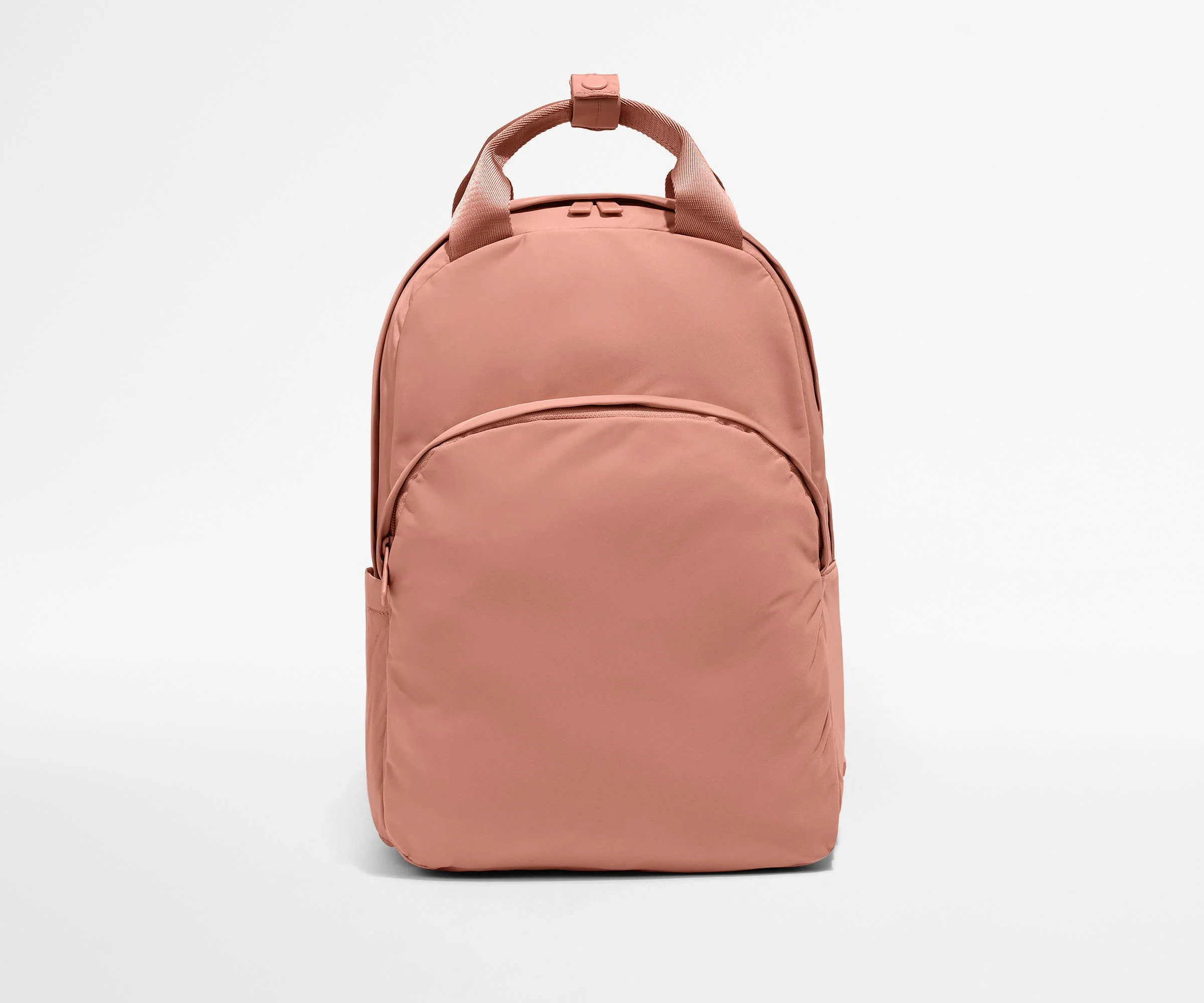 Front view of the Featherlight Backpack with top handles