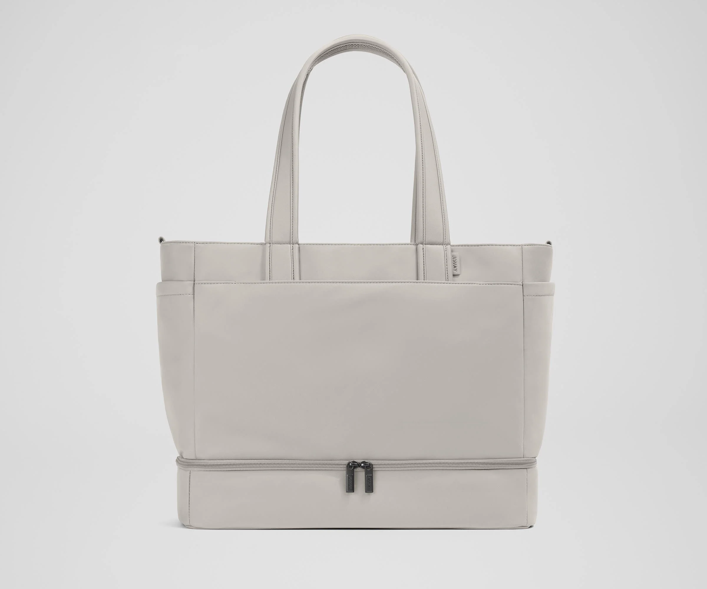 Front view of the Double Diaper Tote