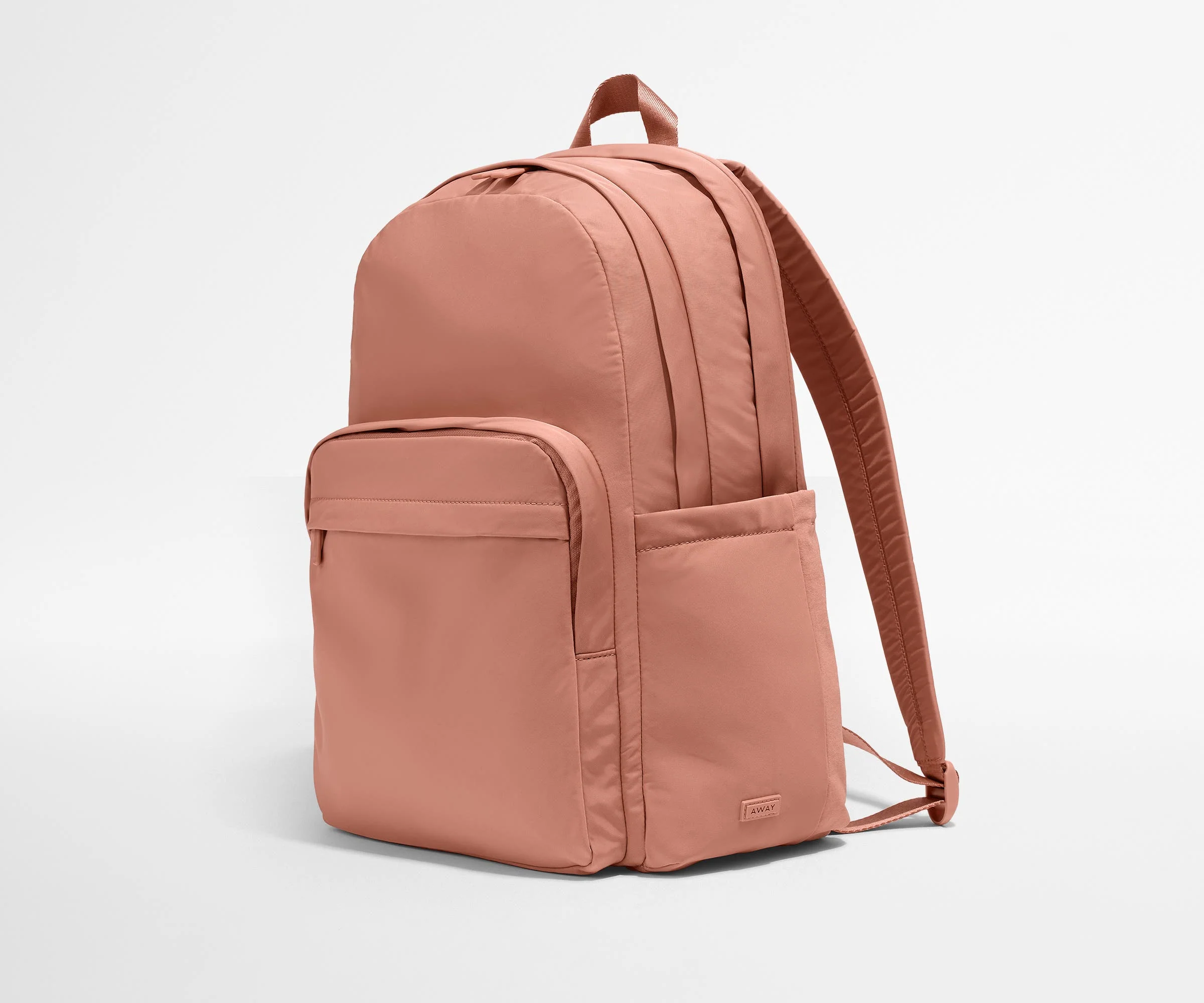Angled view of the Large Featherlight Backpack