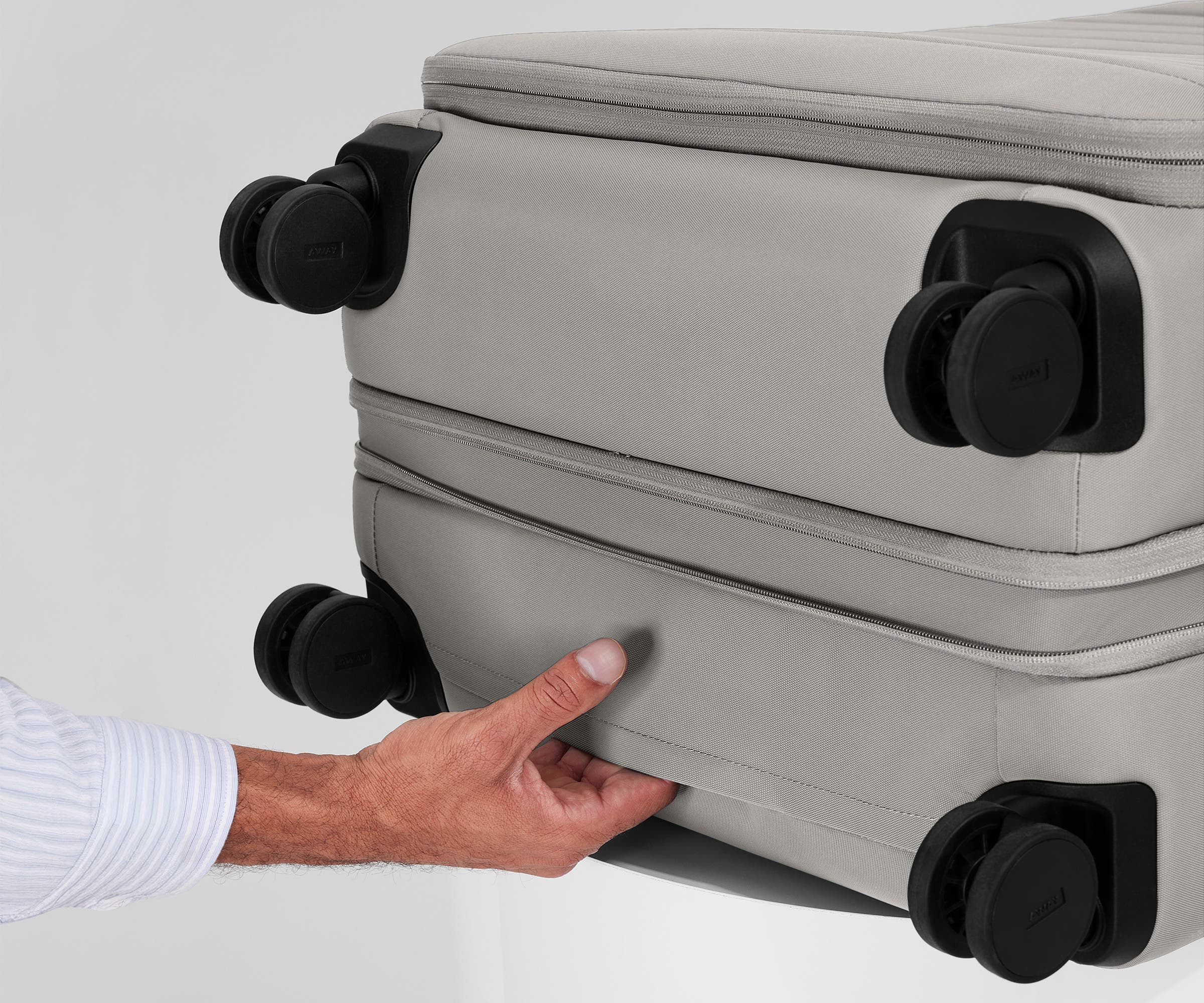 Underside grab handle