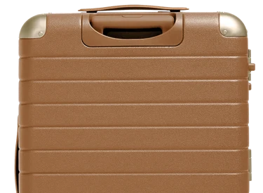The Aluminum Edge Medium in Cognac Brown