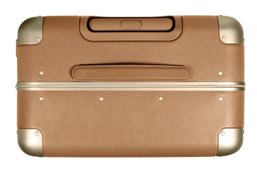 The Aluminum Edge Medium in Cognac Brown