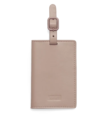 Aluminum Luggage Tag in Rose Gold Standard