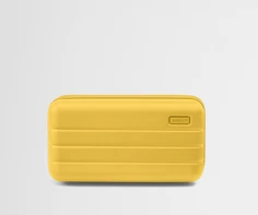 Travel Glasses Case in Golden Hour Yellow