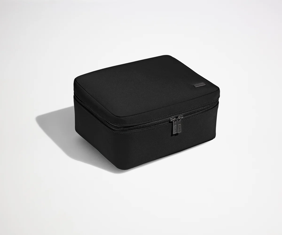 The Cosmetics Bag | Jet Black