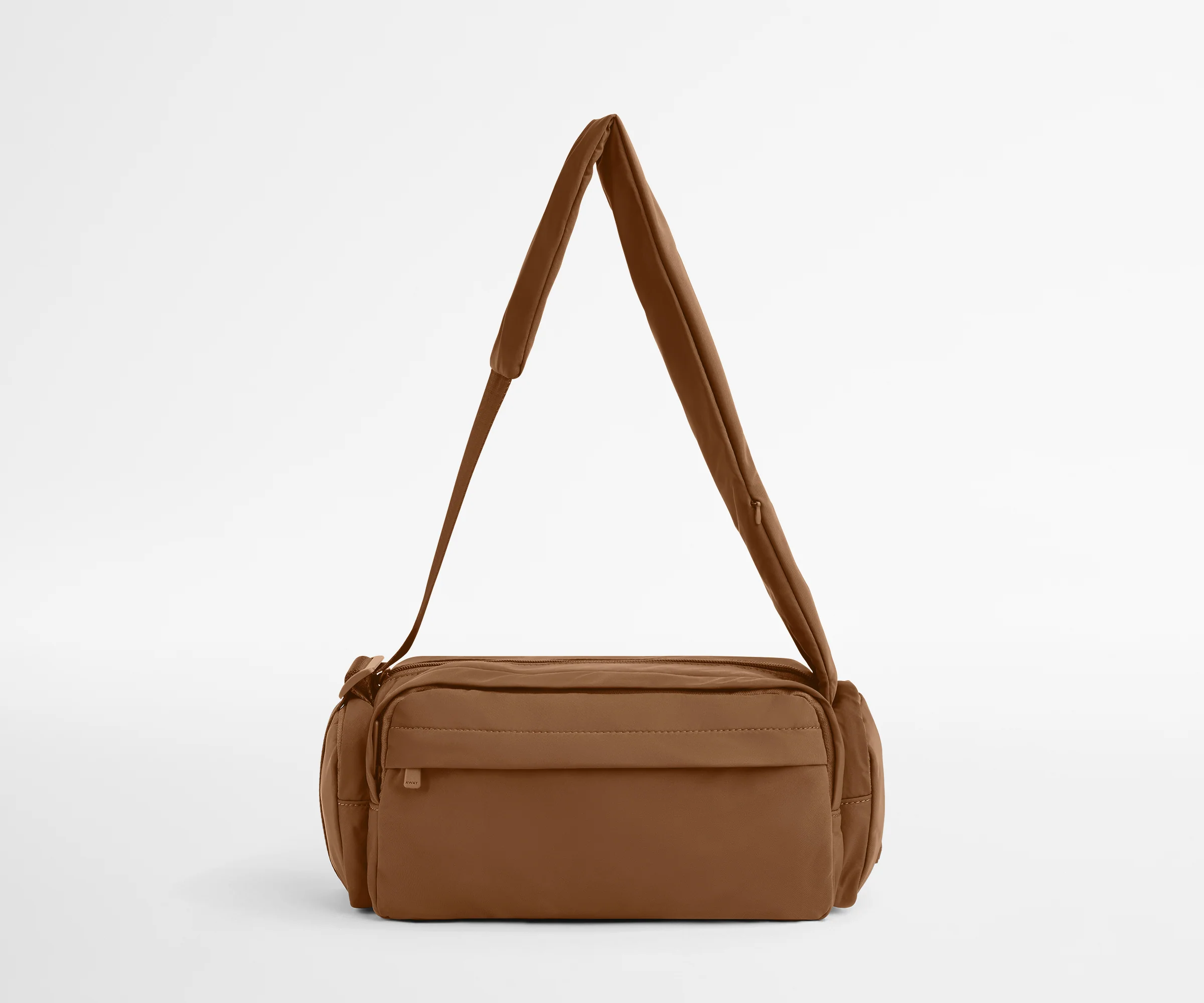 Front view of the Featherlight Cargo Pack with the handle up
