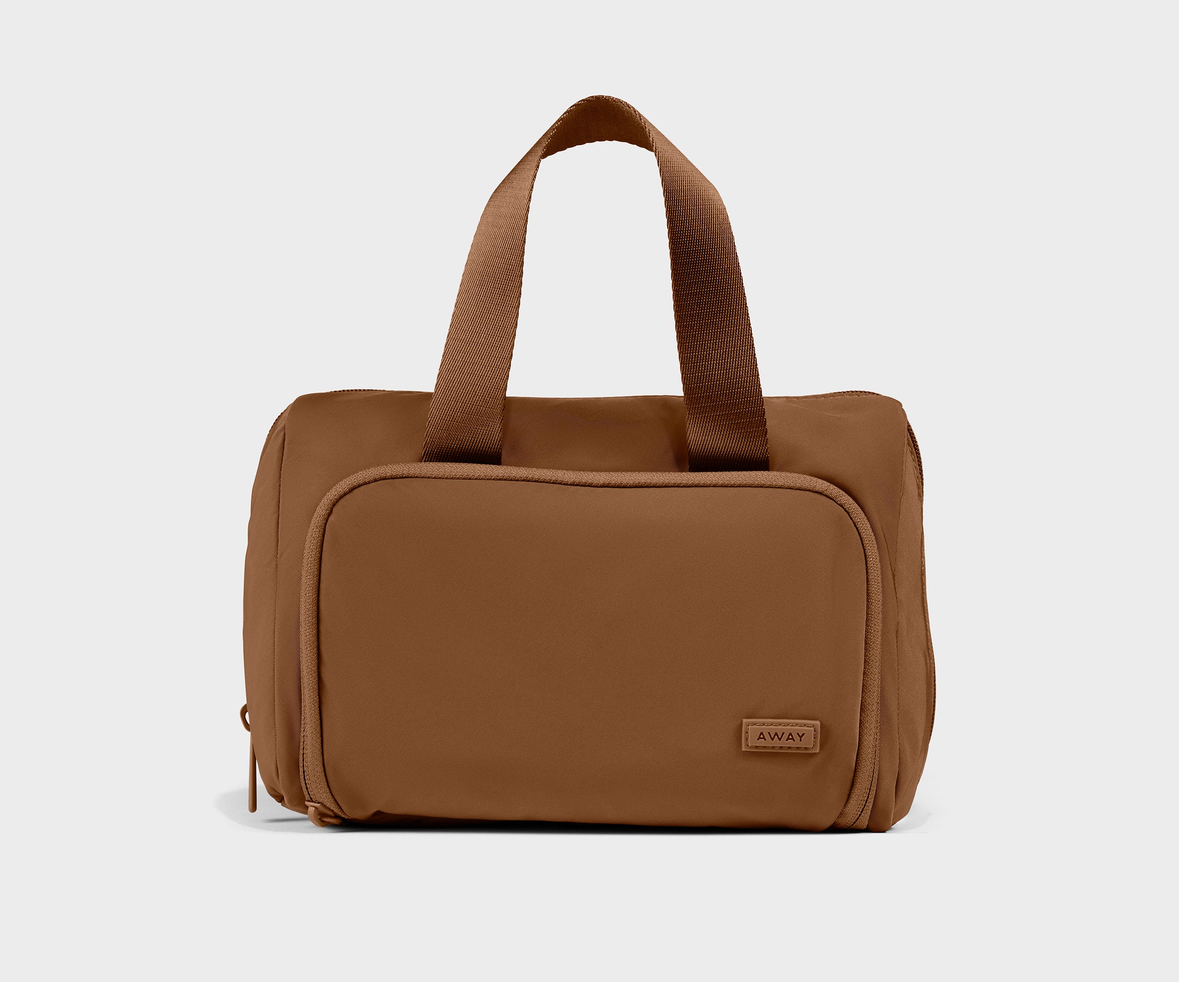 Featherlight Daily Cosmetic Case in Amaro Brown