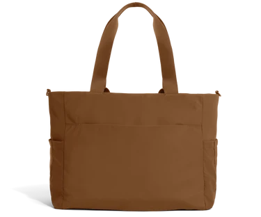 Featherlight Diaper Tote in Amaro Brown