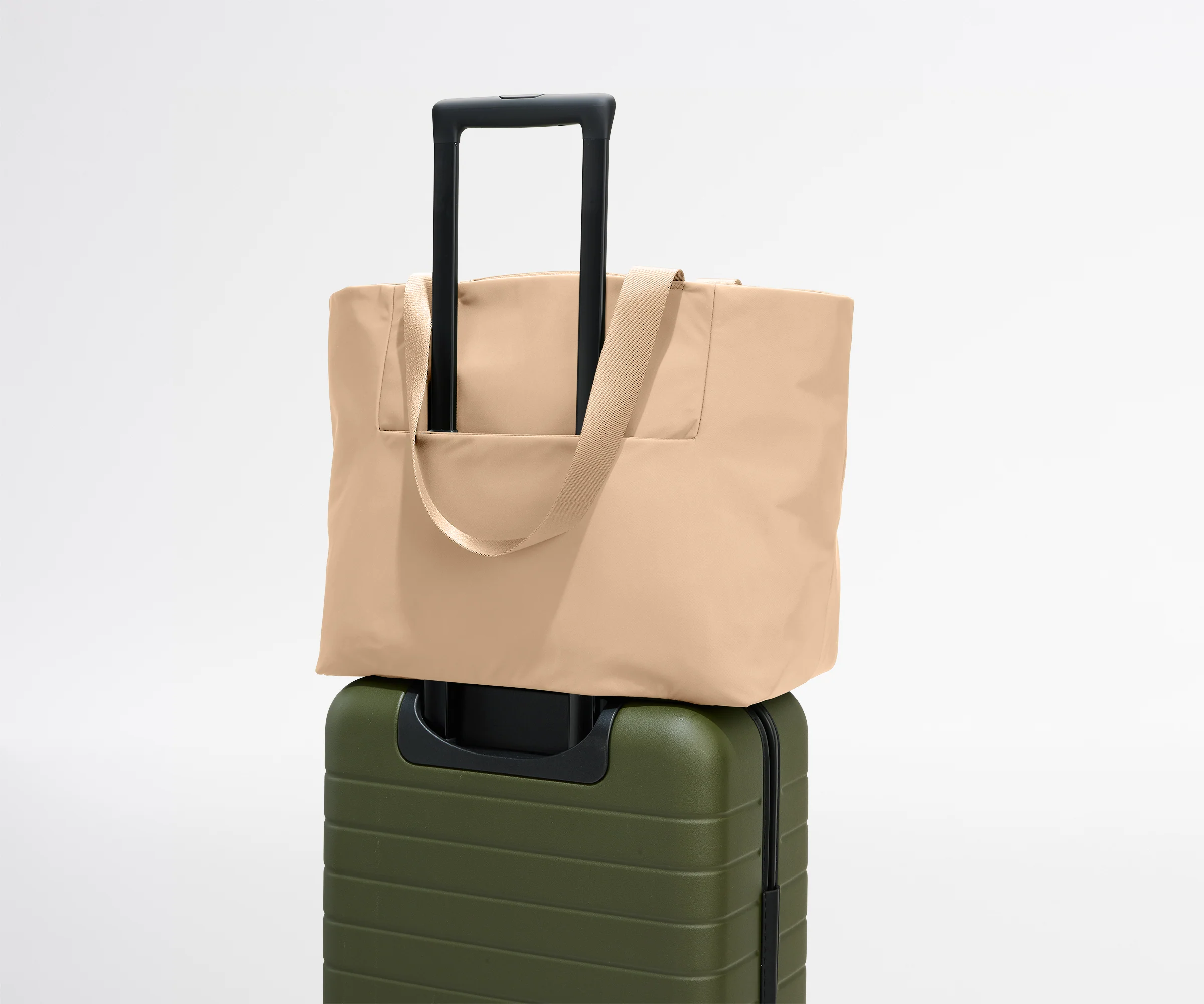 Featherlight Tote in Camel Brown