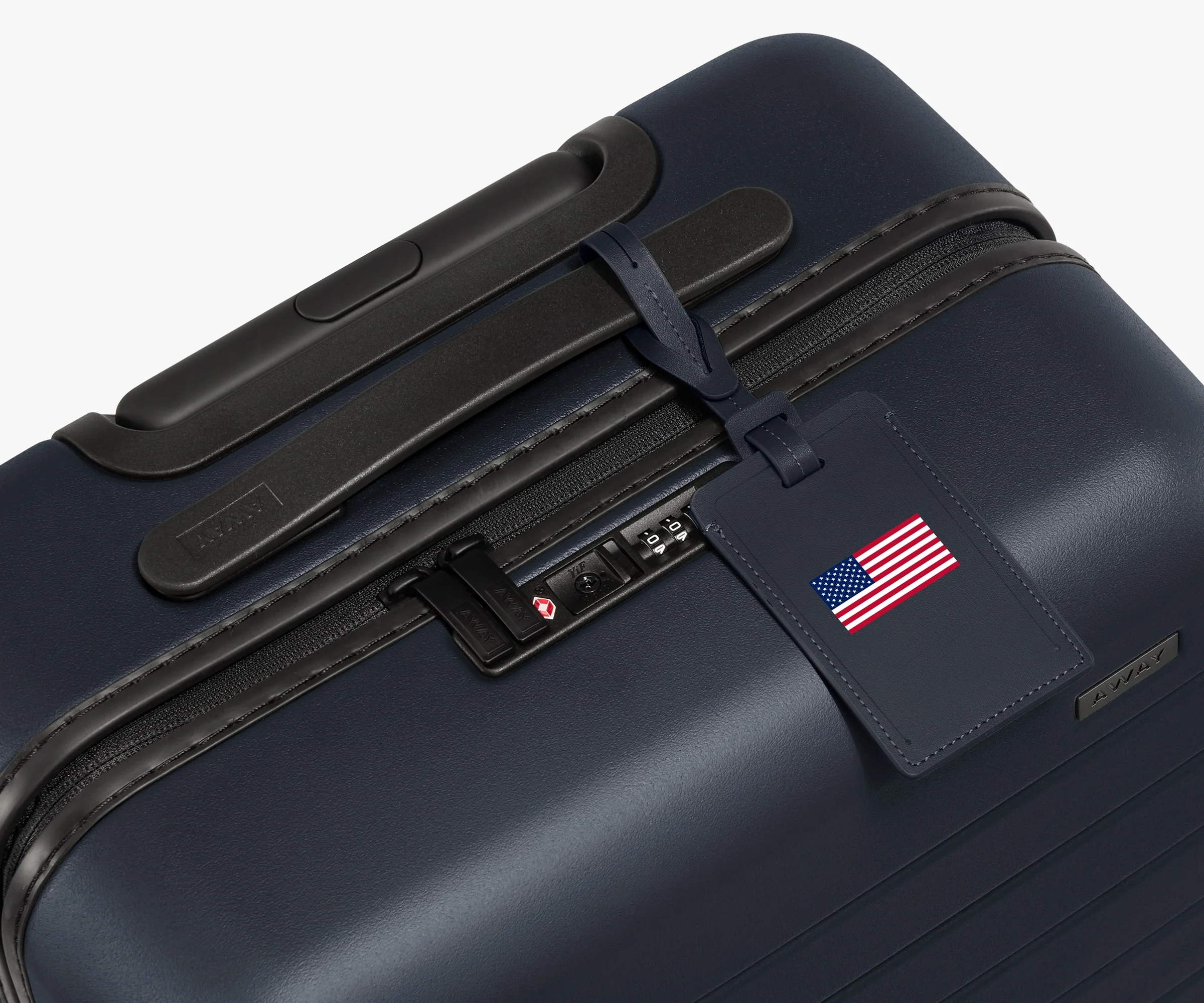 Match Day Luggage Tag in USA (Flag)