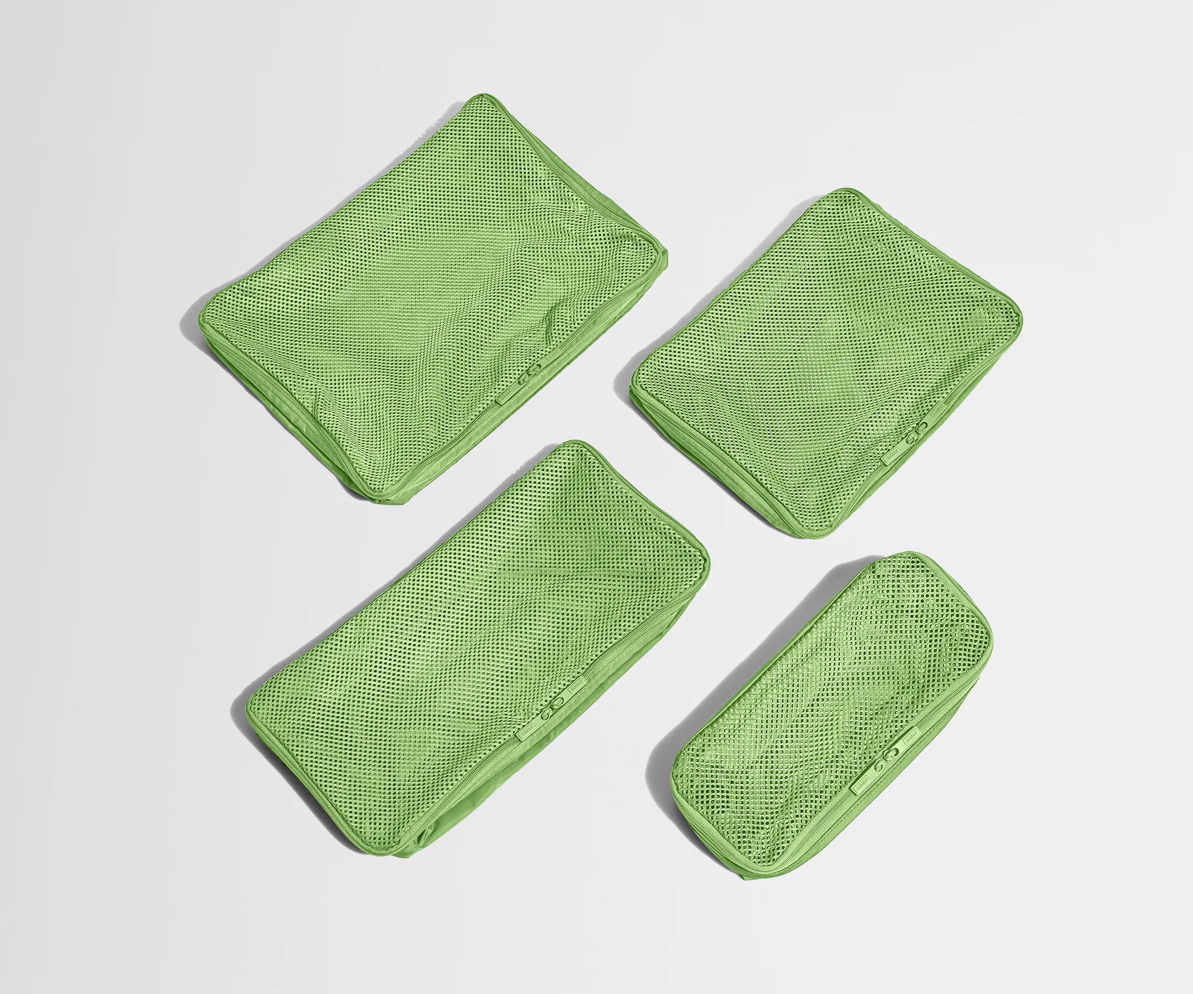 Insider Packing Cubes (Set of 4) in Matcha Milk Green