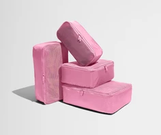 Insider Packing Cubes (Set of 4) in Hot Pink