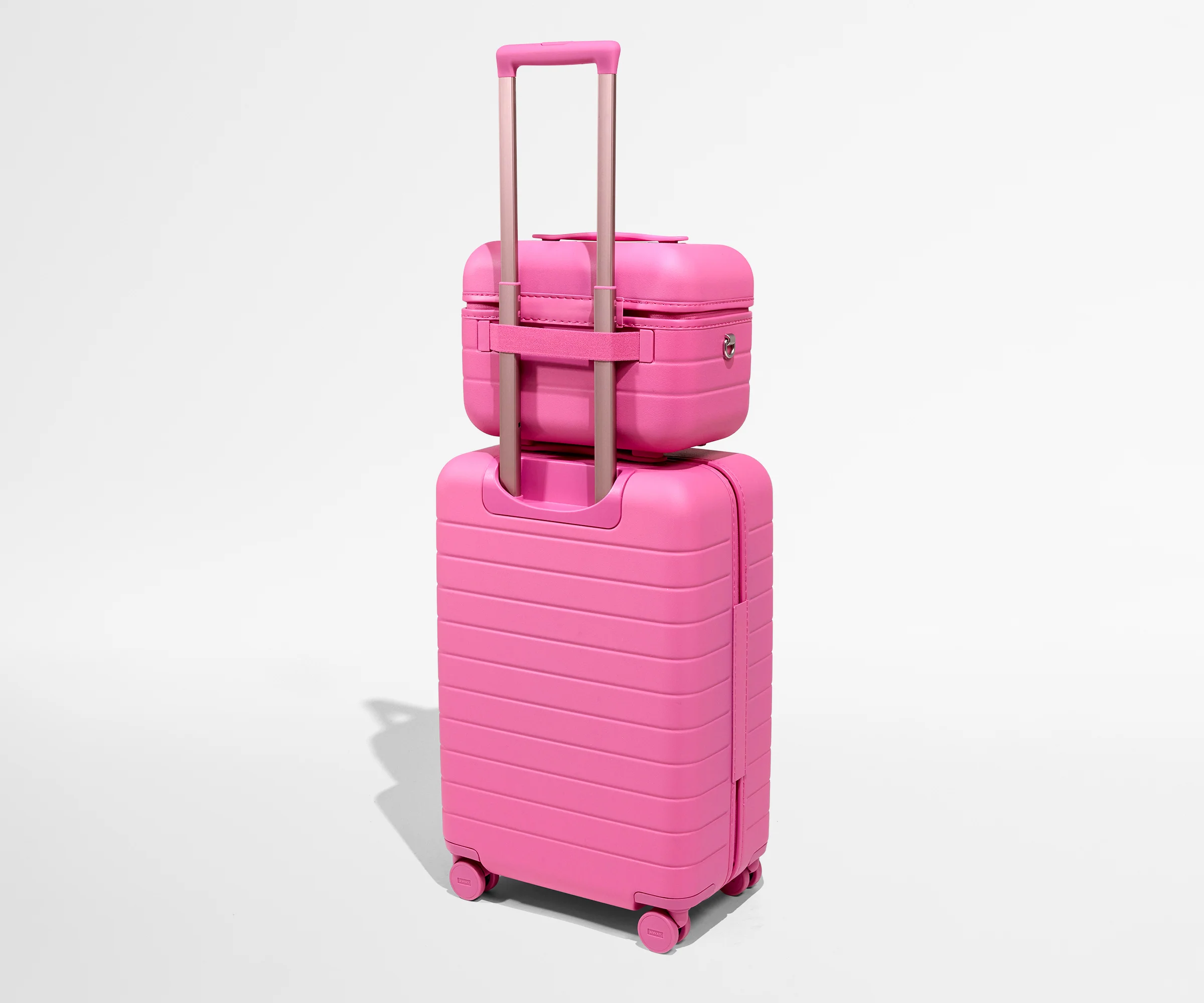 The Train Case in Island Pink