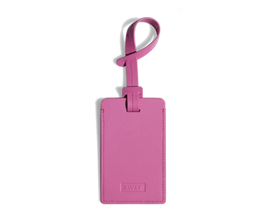The Luggage Tag in Island Pink