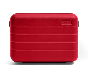 The Mini Crossbody in Cherry Red