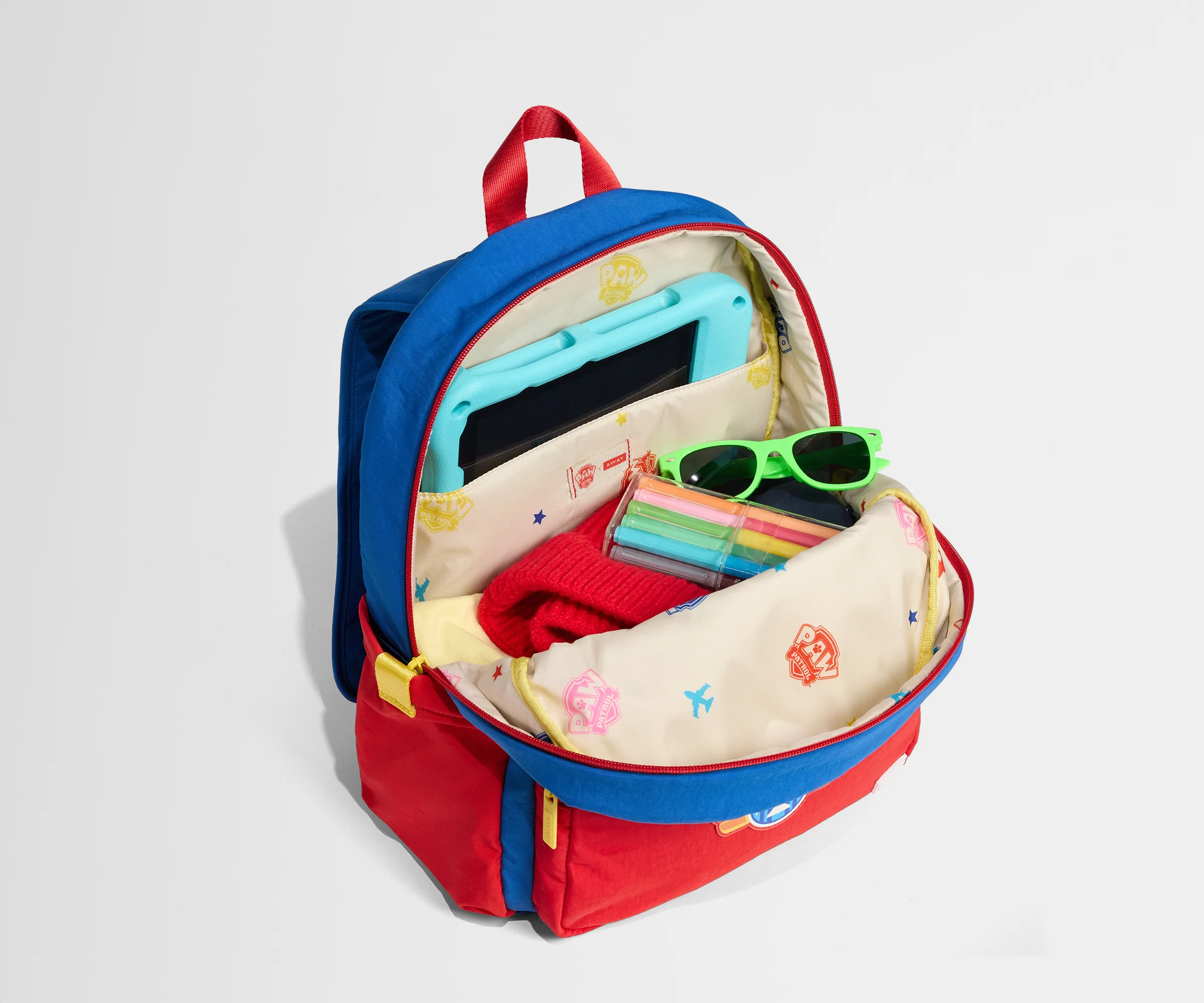 Kids Backpack in Chase Badge Blue