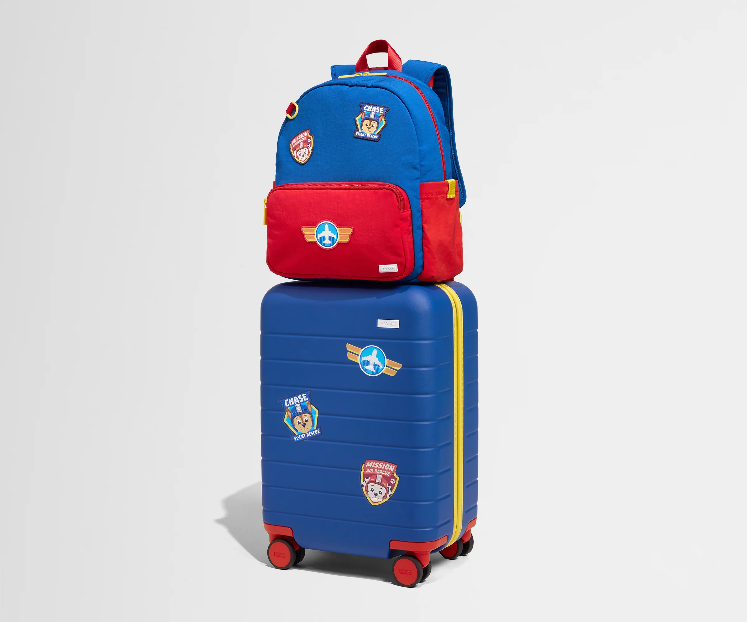 Kids Backpack in Chase Badge Blue