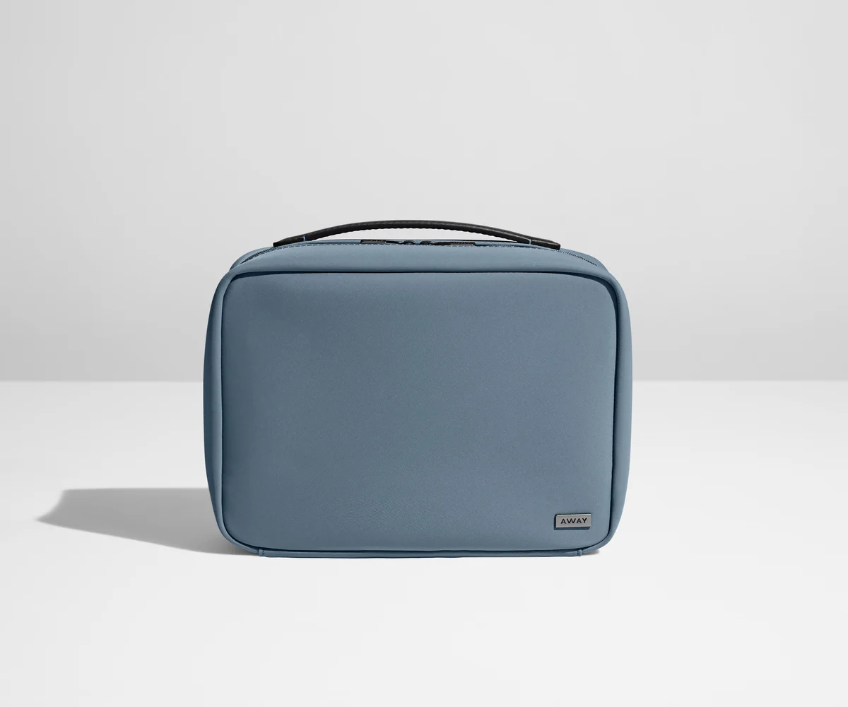 Front view of The Hanging Toiletry Bag