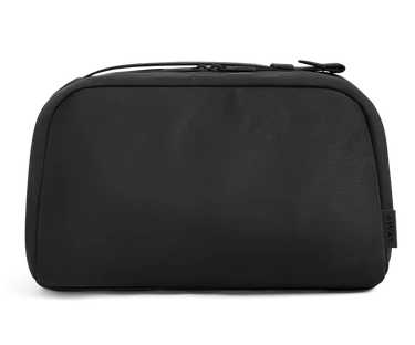 Large Toiletry Bag in Jet Black