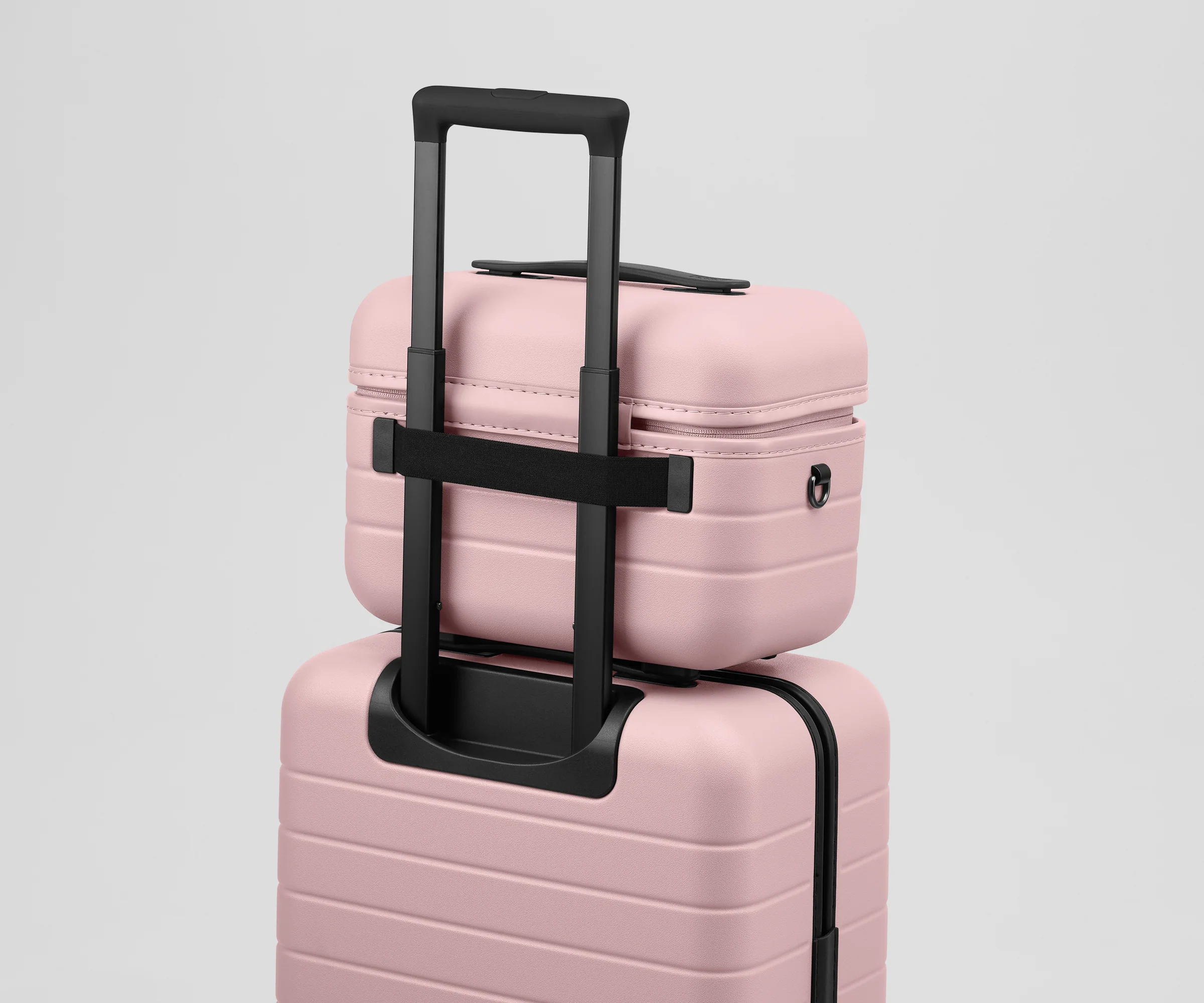 The Train Case in Blush Pink