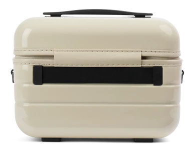 The Train Case in Salt White (Gloss)