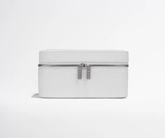 Keepsake Jewelry Case in Pearl White