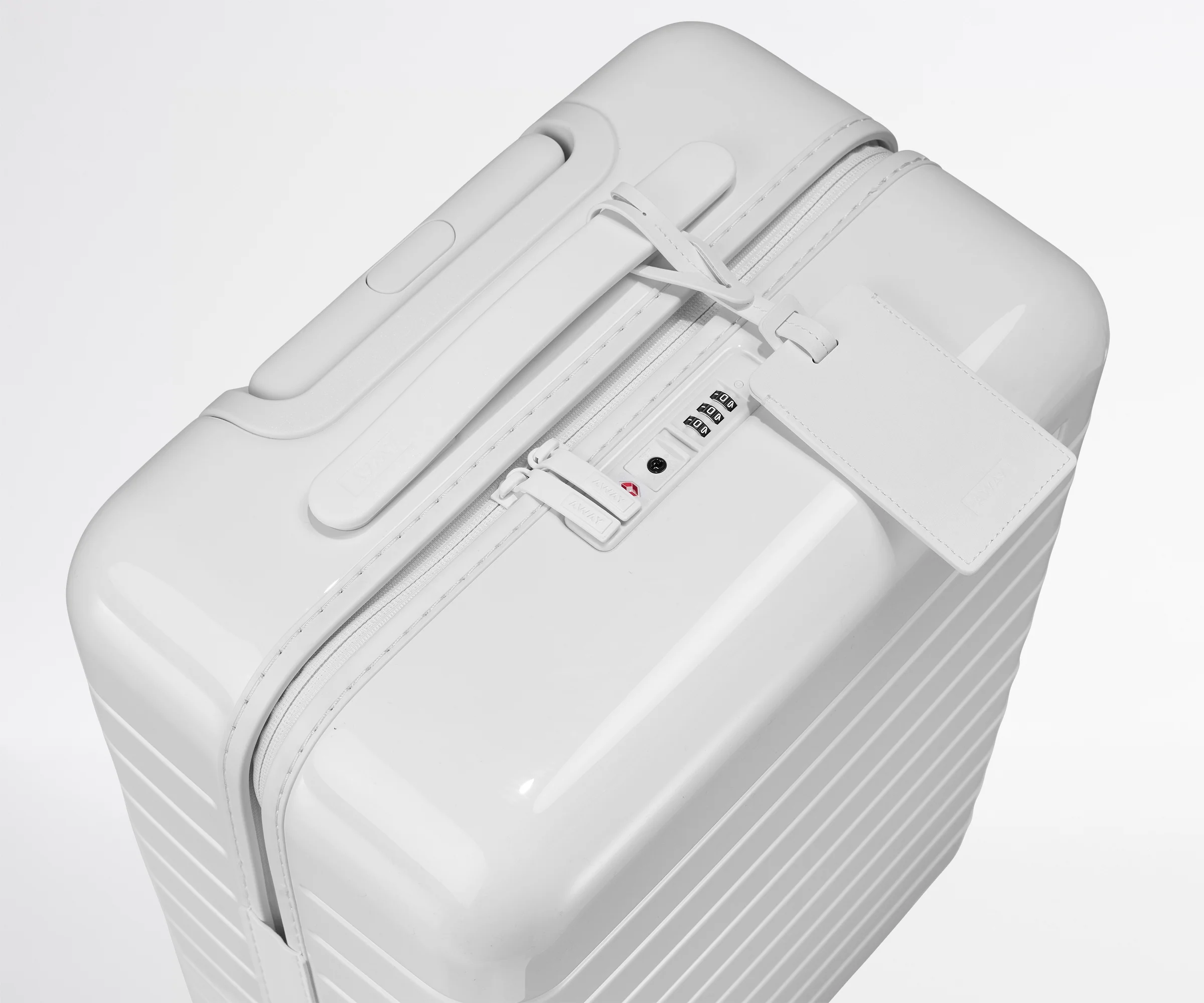 The Bigger Carry-On in Pearl White