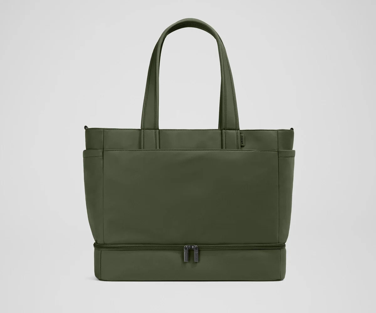 Front view of the Double Diaper Tote