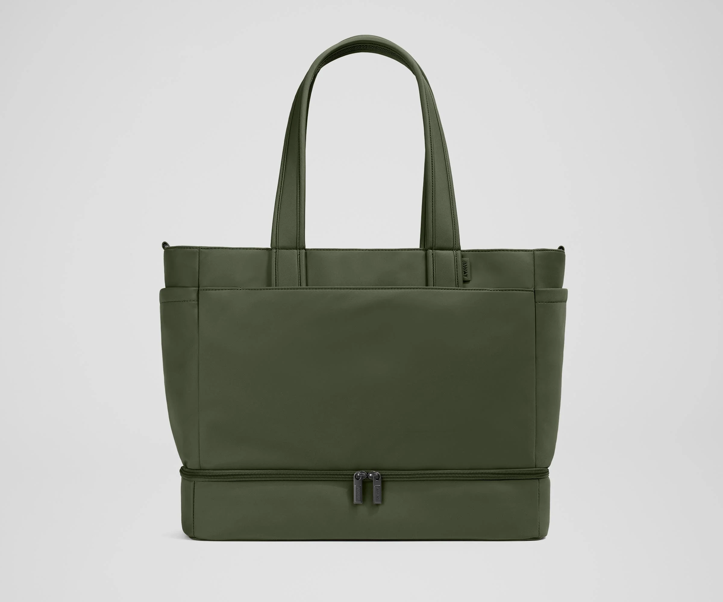 Front view of the Double Diaper Tote