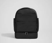 Front view of the Double Diaper Backpack