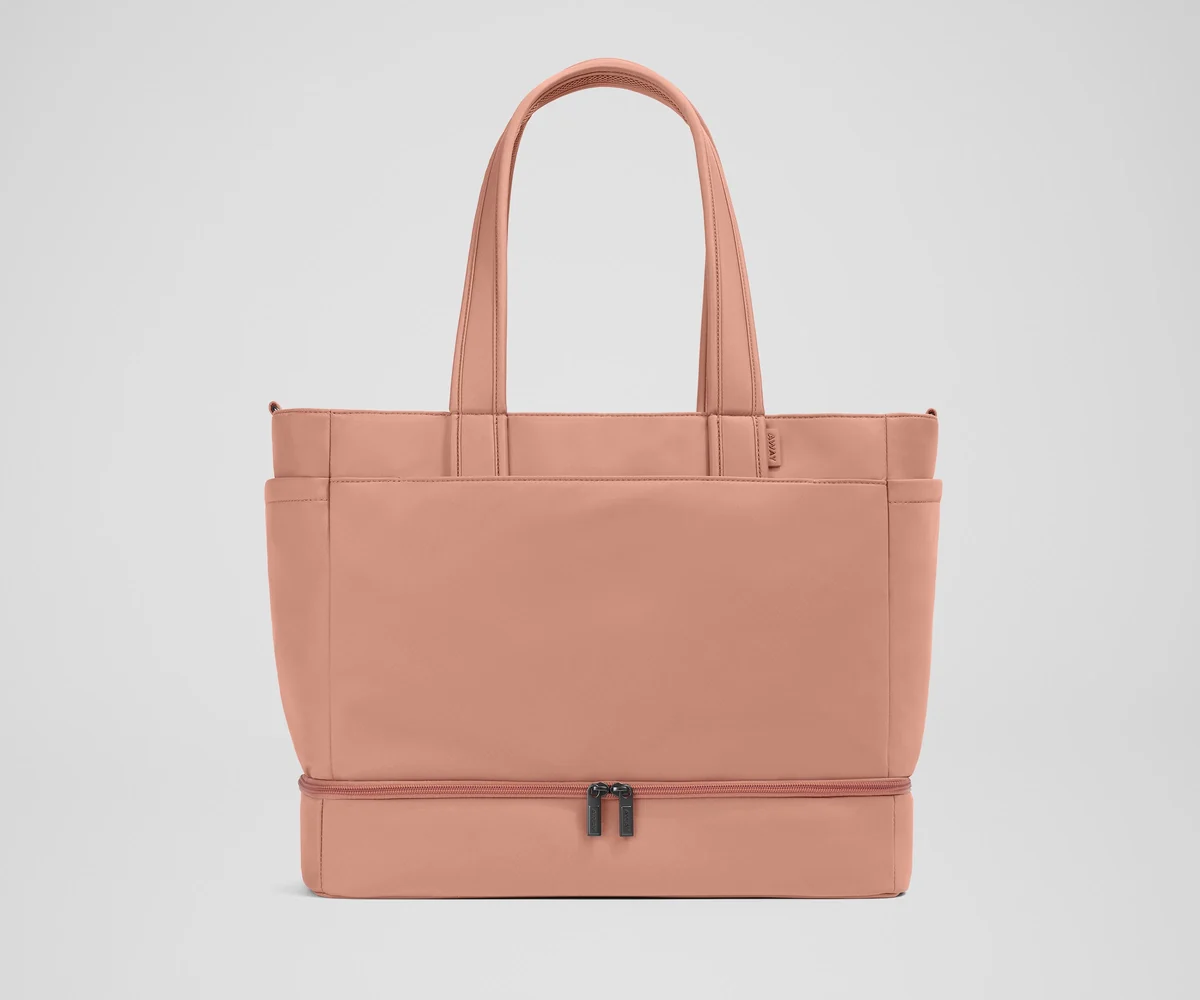 Front view of the Double Diaper Tote