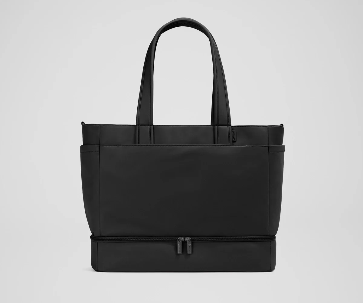 Front view of the Double Diaper Tote