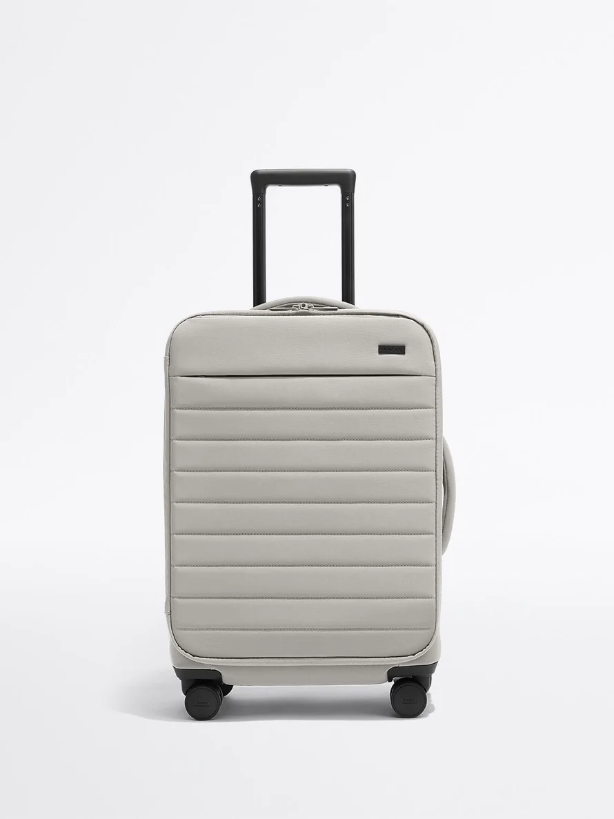 The Softside Bigger Carry-On | Cloud Gray