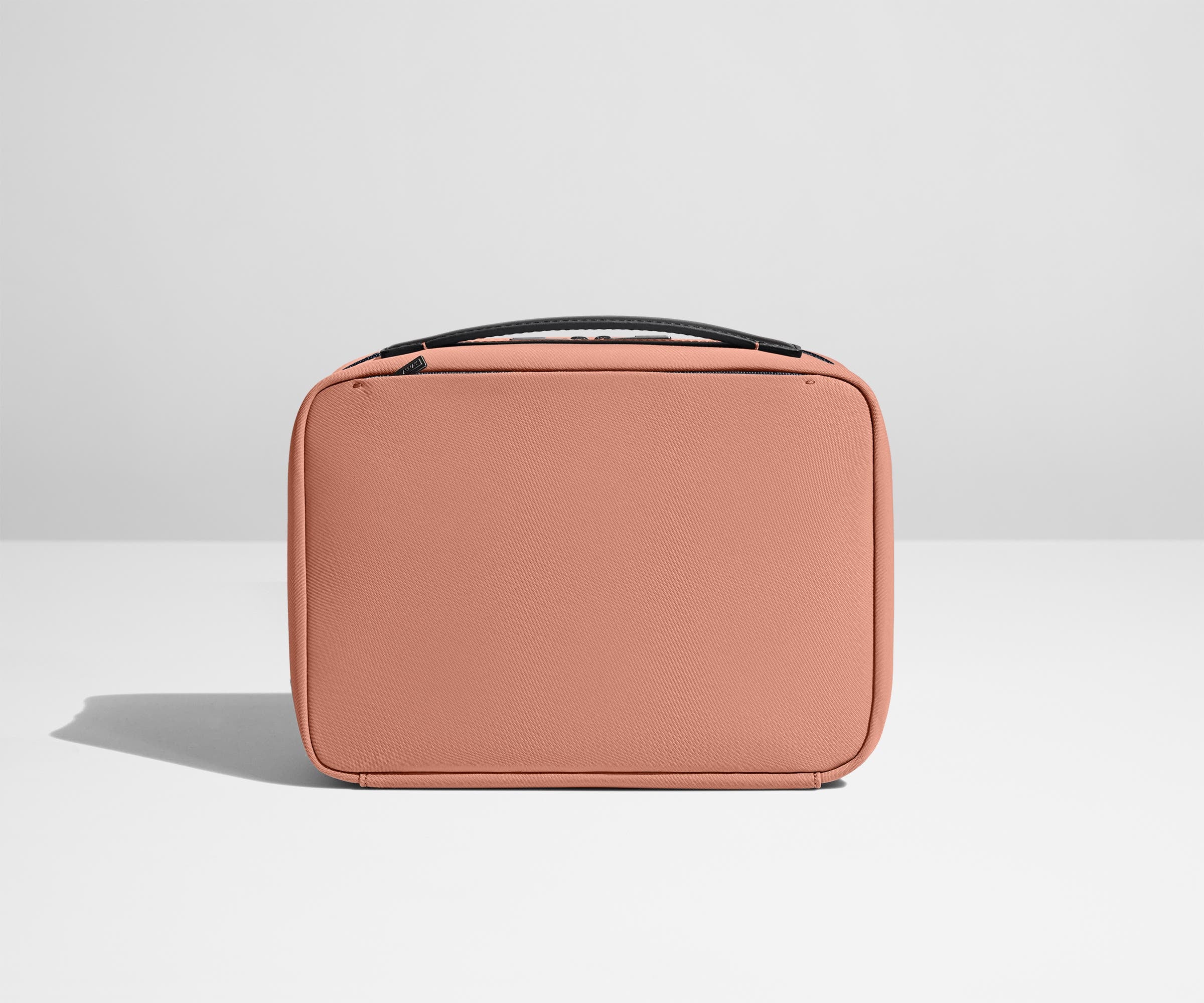 Hanging Toiletry Bag showing the hook for easy hanging and interior compartments, including the detachable pouch